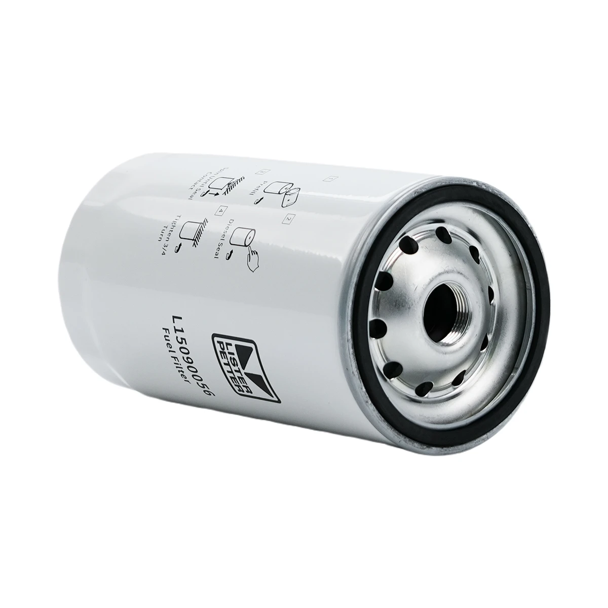Filtre à carburant diesel Lister Petter L15090056 compatible avec le moteur LP613G2