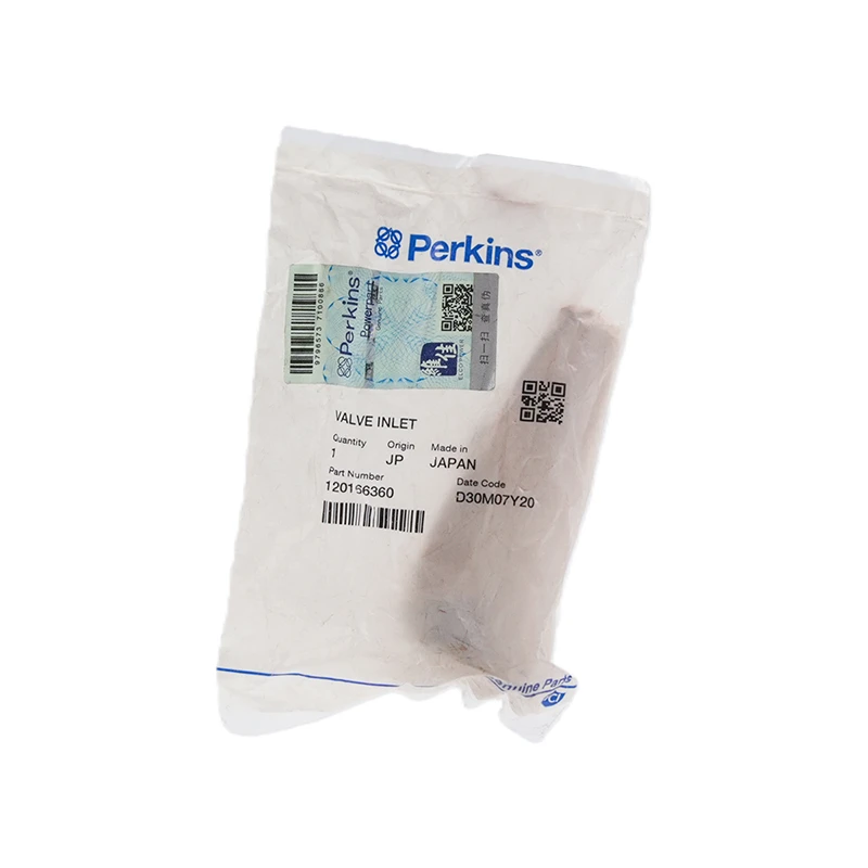 Soupape d'admission Perkins 120166360 pour moteur Perkins 404D 403D-15T 403D-15