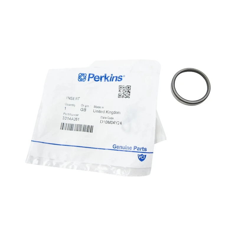 Siège de soupape d'échappement Perkins 3314A261 pour 1104D-E44T, 1104D-E44TA