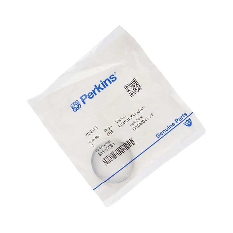 Siège de soupape d'échappement Perkins 3314A261 pour 1104D-E44T, 1104D-E44TA
