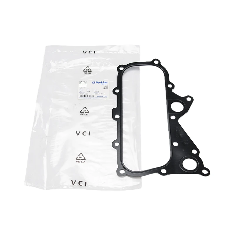 Joint de couvercle de refroidisseur d'huile Perkins 3687M038 pour 1106A-70T, 1106A-70TA