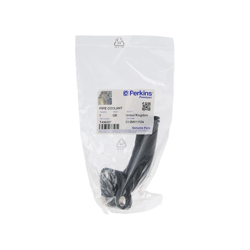 Tuyau de refroidissement Perkins T436207 pour 1104D-44T, 1104D-44TA, 1104D-E44T