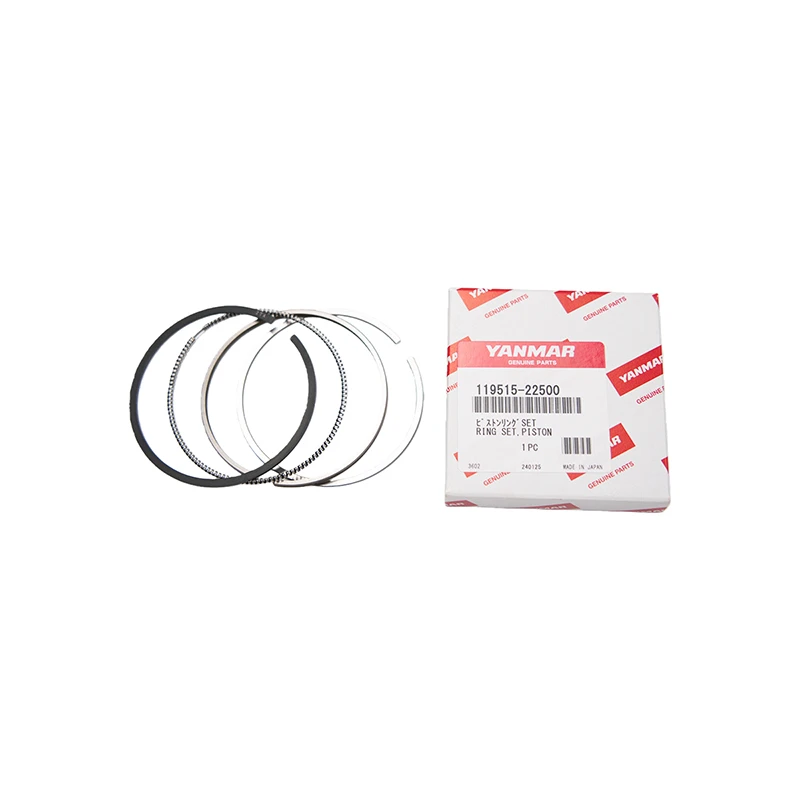 119515-22500 Jeu de segments de piston Yanmar compatible avec Yanmar 3TNV70