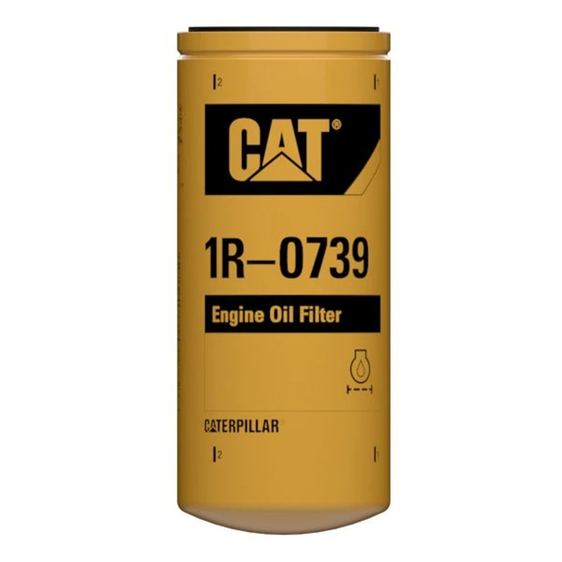 Filtre à huile Caterpillar 1R0739 compatible avec les modèles Caterpillar 3116 et 3306