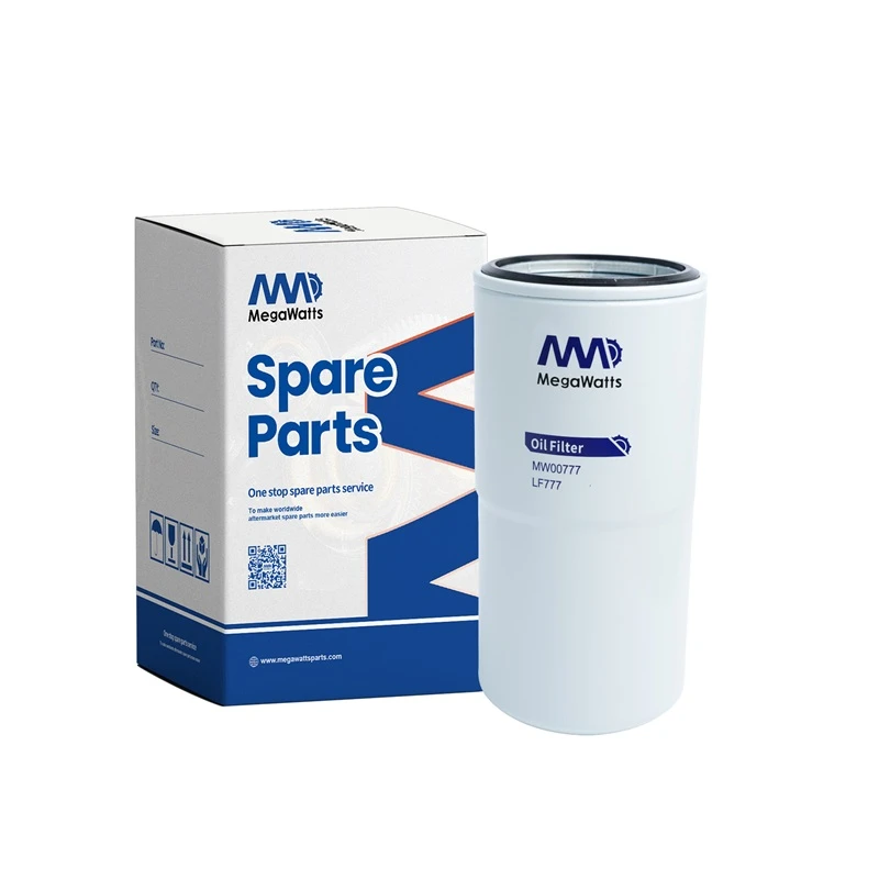 Filtre à huile Fleetguard LF777 compatible avec Cummins NTA855-G2, KT19-M