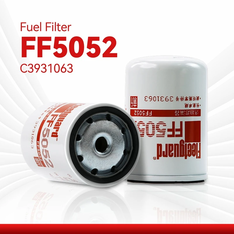 Filtre à carburant Fleetguard FF5052 compatible avec les moteurs Cummins B4.5 et 4B3.9-G