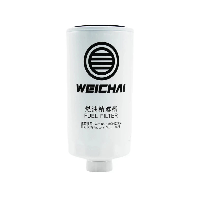 1000422384 Élément filtrant à carburant Weichai pour Weichai WP13D385E20