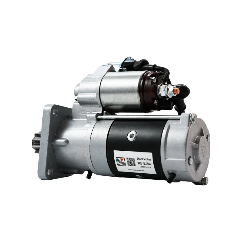 Moteur de démarrage Lister Petter LP00014510 compatible avec LP443G1, G2, G3