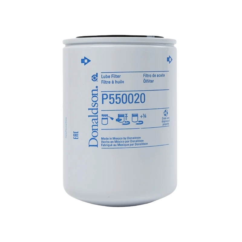Filtre à huile Donaldson d'origine P550020 - À visser pour CUMMINS VT1710