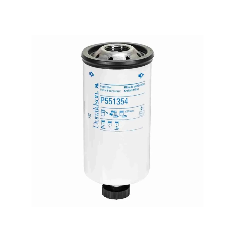 Filtre à carburant Donaldson P551354 compatible avec Perkins 1104C-44T, 4,4 L