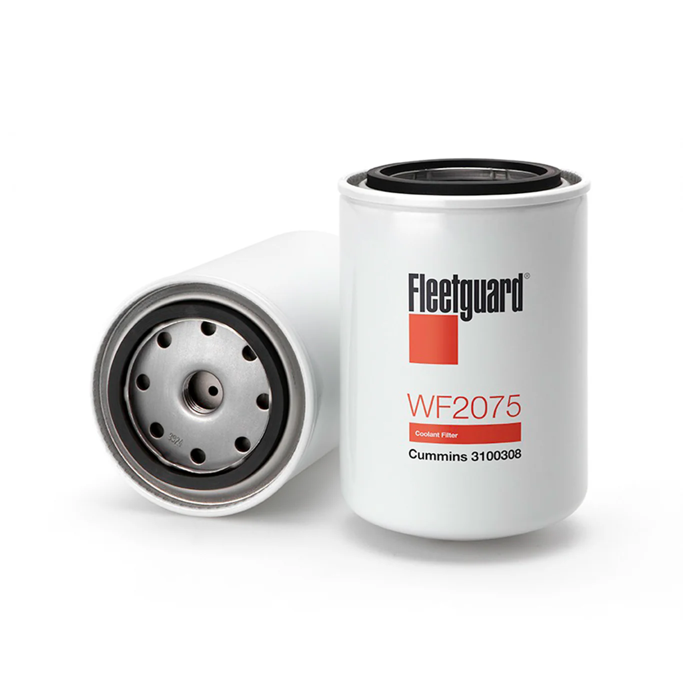Filtre à eau Fleetguard WF2075 compatible avec Cummins KTA38-G4, L10