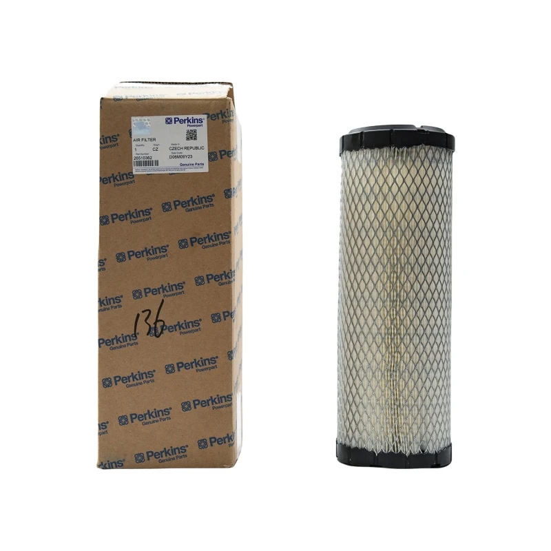 26510362 Élément de filtre à air principal Perkins pour moteurs Perkins série 3.152,100