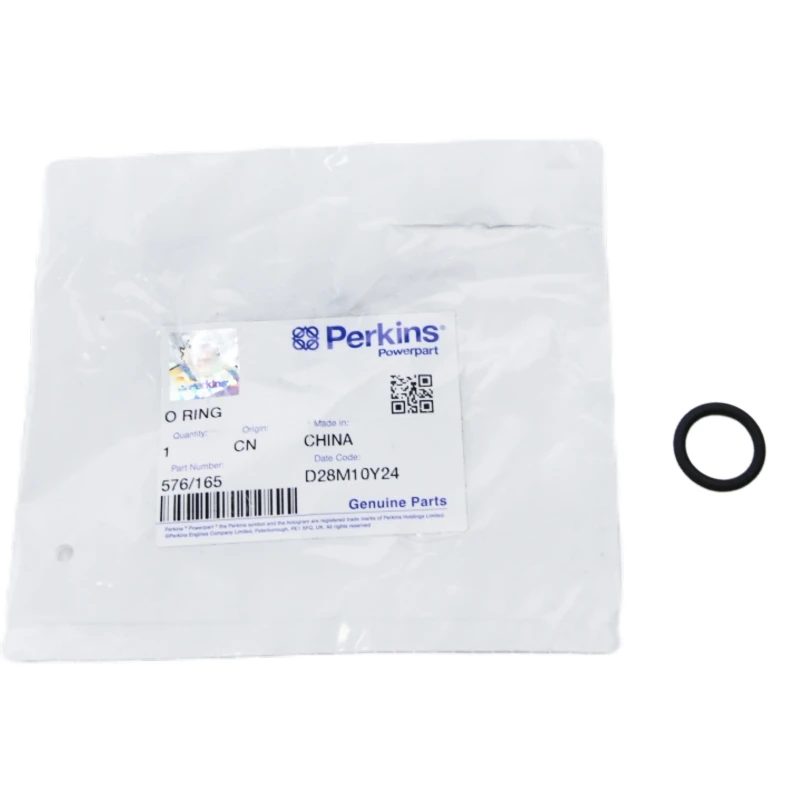 Joint torique Perkins authentique 576/165, compatible avec le moteur Perkins 4006TRS.
