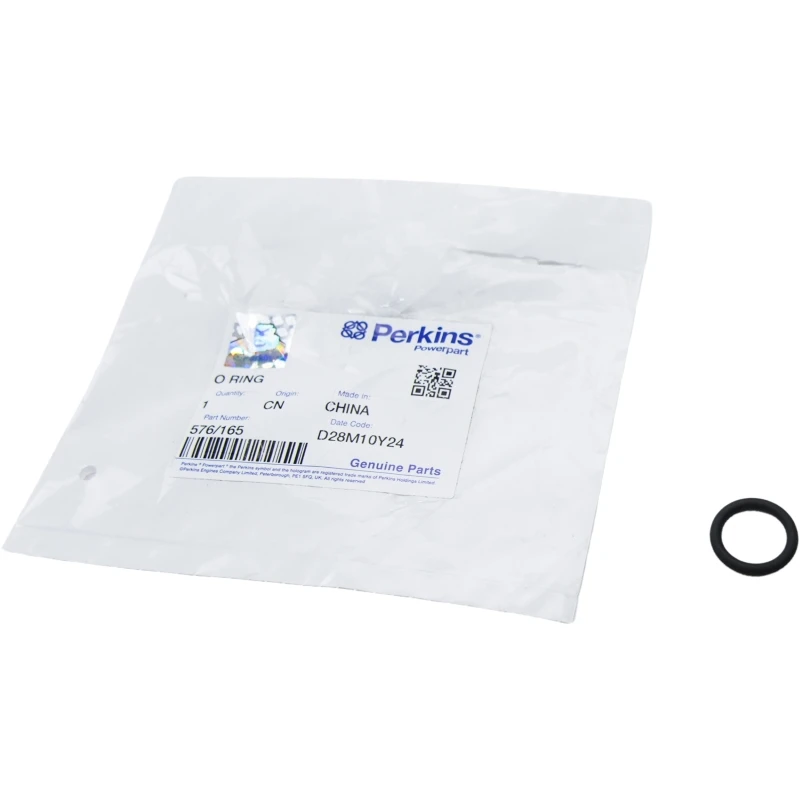 Joint torique Perkins authentique 576/165, compatible avec le moteur Perkins 4006TRS.
