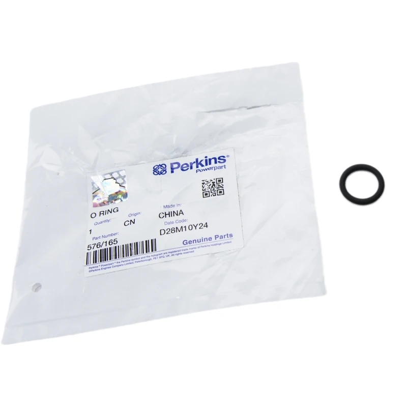 Joint torique Perkins authentique 576/165, compatible avec le moteur Perkins 4006TRS.