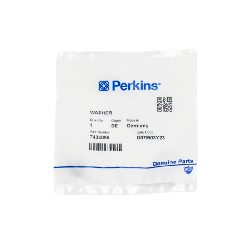 Rondelle d'origine Perkins T434095 pour moteur Perkins série 400