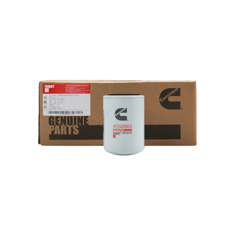 Filtres à liquide de refroidissement Fleetguard WF2076 pour CUMMINS KTA19-G2