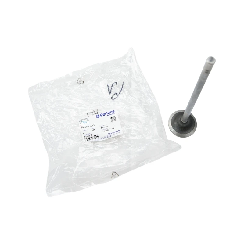 Soupape d'admission d'origine Perkins T402868 pour moteurs Perkins série 1100