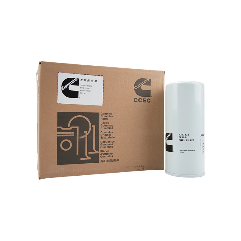 Filtre à carburant Cummins 4297132 compatible avec les moteurs Cummins QSN, WP10 et WP12