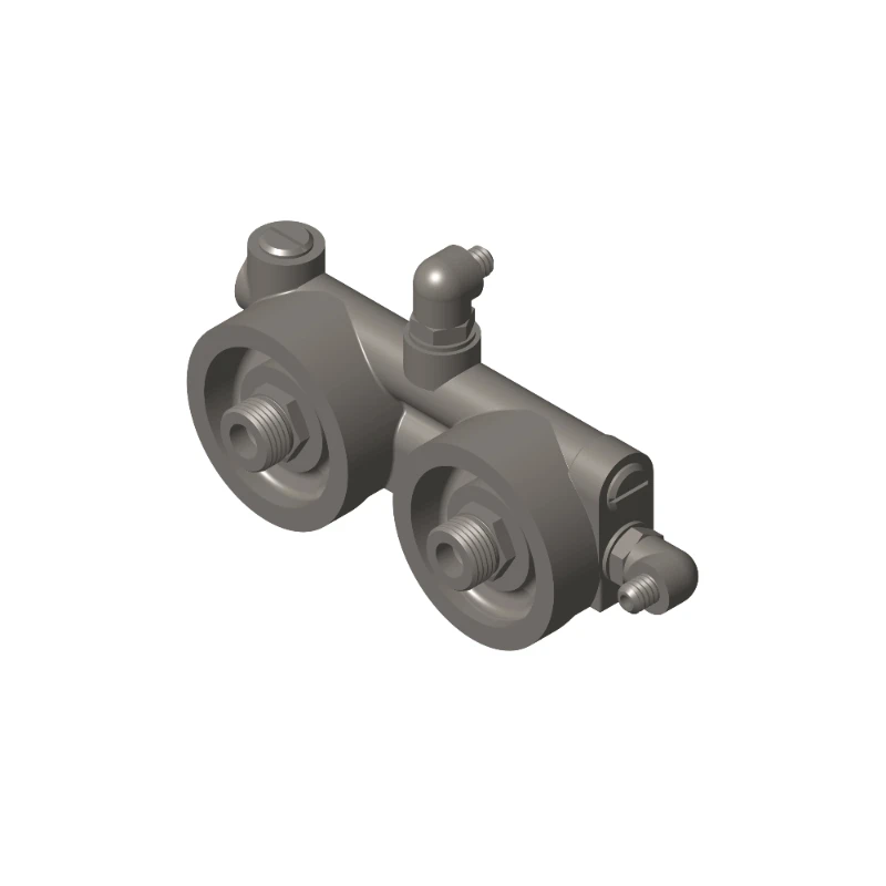 Tête de filtre à huile Cummins 3176127 pour KTA38 G2A | Pièces détachées d'origine pour moteur
