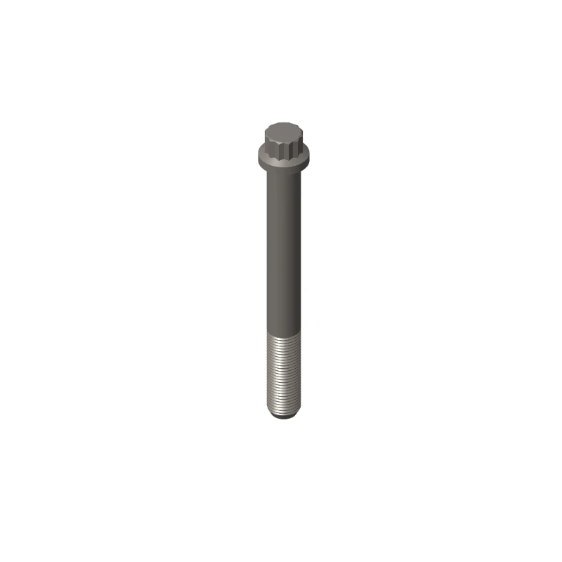 Vis à tête cylindrique à douze pans Cummins 205394 pour moteurs des séries KTA38-G, G4 et G9
