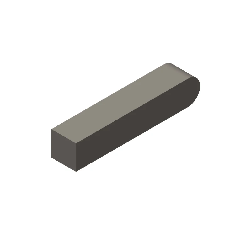 Clavette carrée Cummins 212668 pour arbres de transmission de moteurs KTA38-G2A, G5, G9
