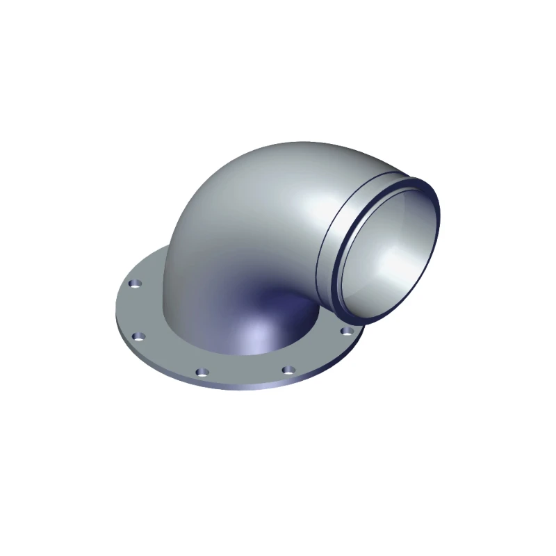 Tube de sortie d'échappement Cummins 3026237 | Conduit haute température pour moteur KTA38-G1