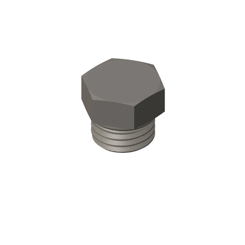 Bouchon de tuyau Cummins 3628609 pour KTA38-G5, G9 | Bouchon de bloc hydraulique à douille hexagonale