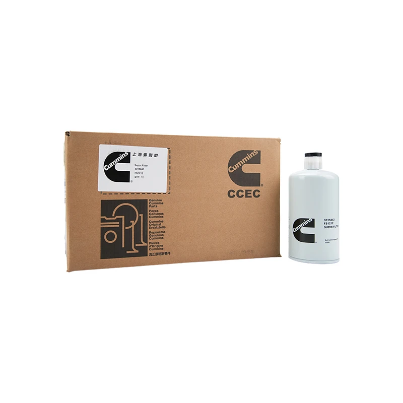 Séparateur eau/carburant Cummins 3315843-29 compatible avec Volvo D5D