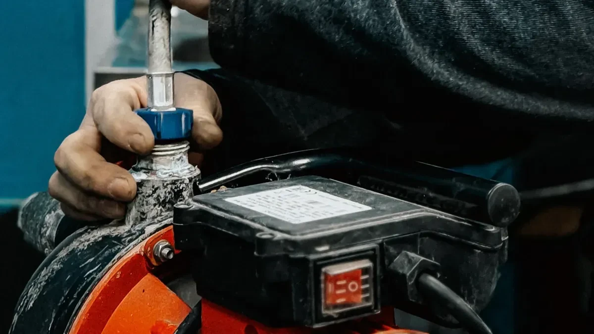 Comment purger l'air du système d'alimentation d'un générateur diesel après un changement de filtre