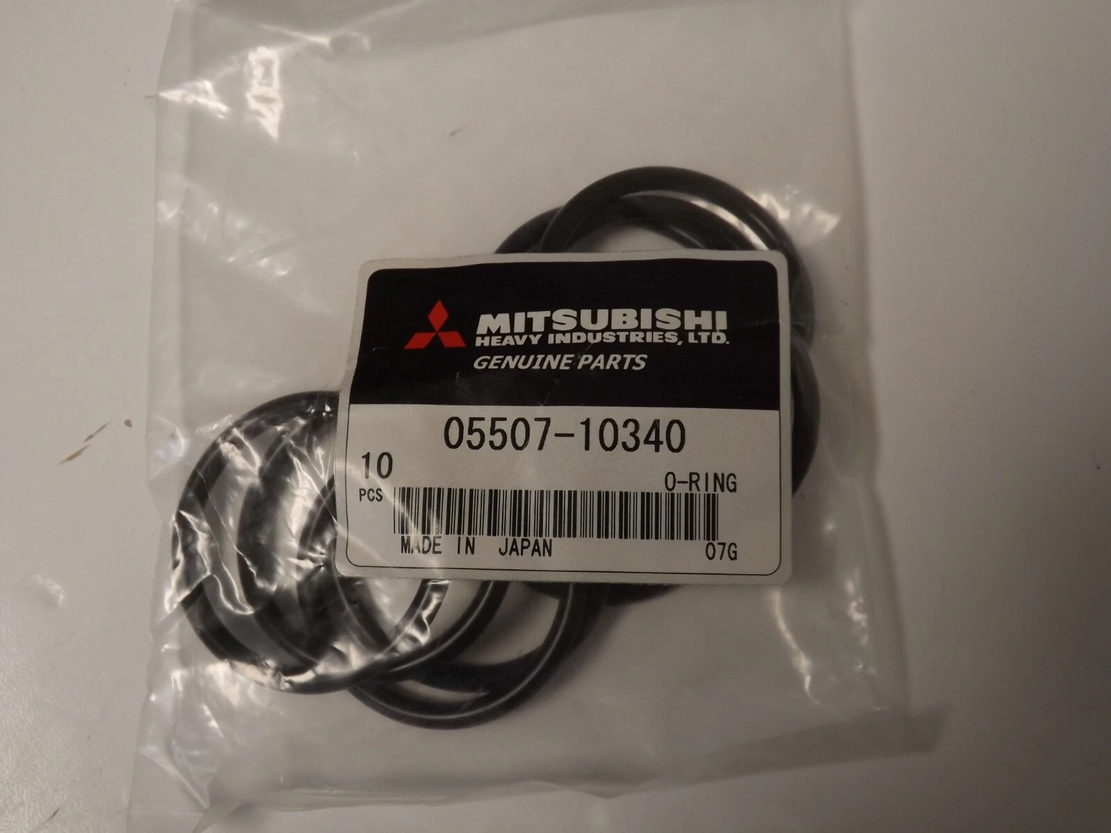 Joint torique Mitsubishi 05507-10340 pour S6R, S6R2, S12R, S16R