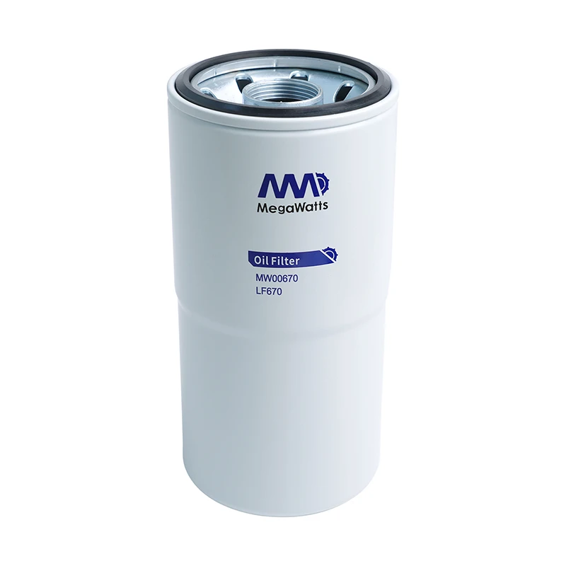 Filtre à huile Fleetguard LF670 MW00670 à débit maximal, à visser, remplace Baldwin B95, Donaldson P550671, Luber Finer LFP670 et Wix 51970
