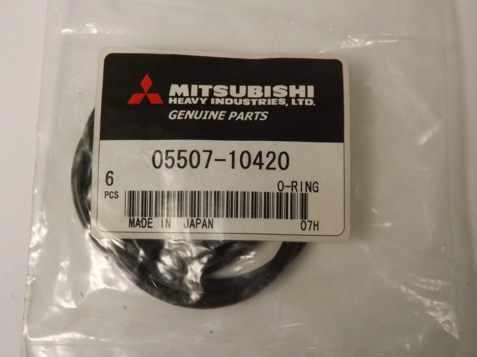 Joint torique Mitsubishi 05507-10420 pour moteurs S6R, S12R et S16R