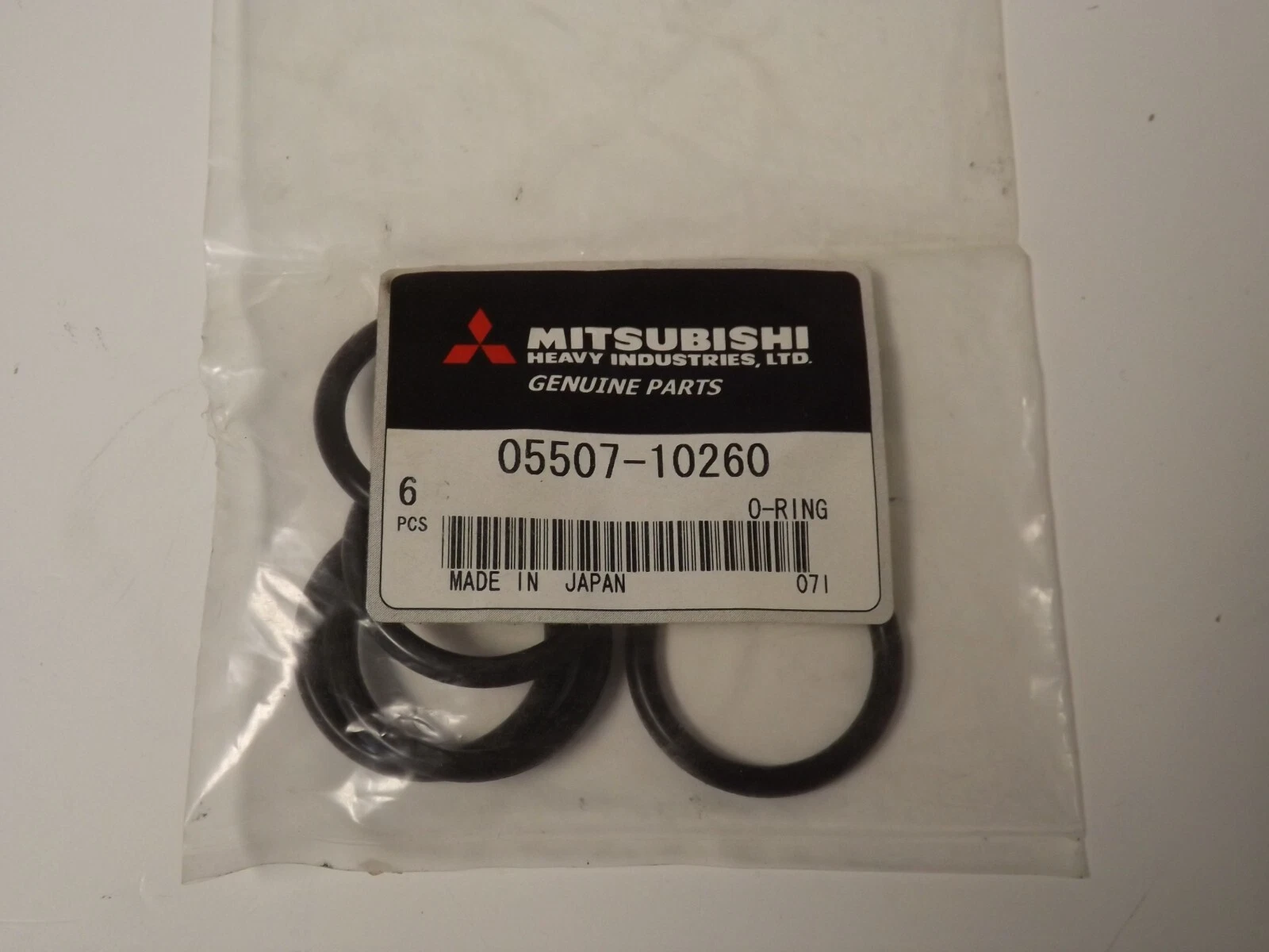 Joint torique Mitsubishi 05507-10260 pour S6R, S6R2, S12R, S16R