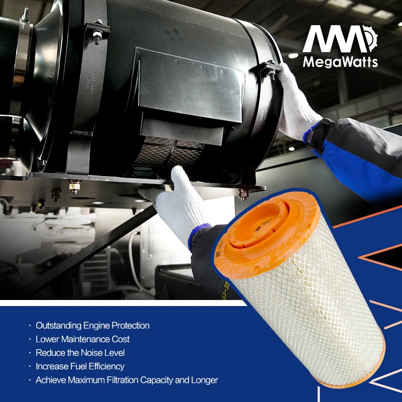 Filtre à air Fleetguard KW2140C1 compatible avec Cummins 6BTA5.9-G2