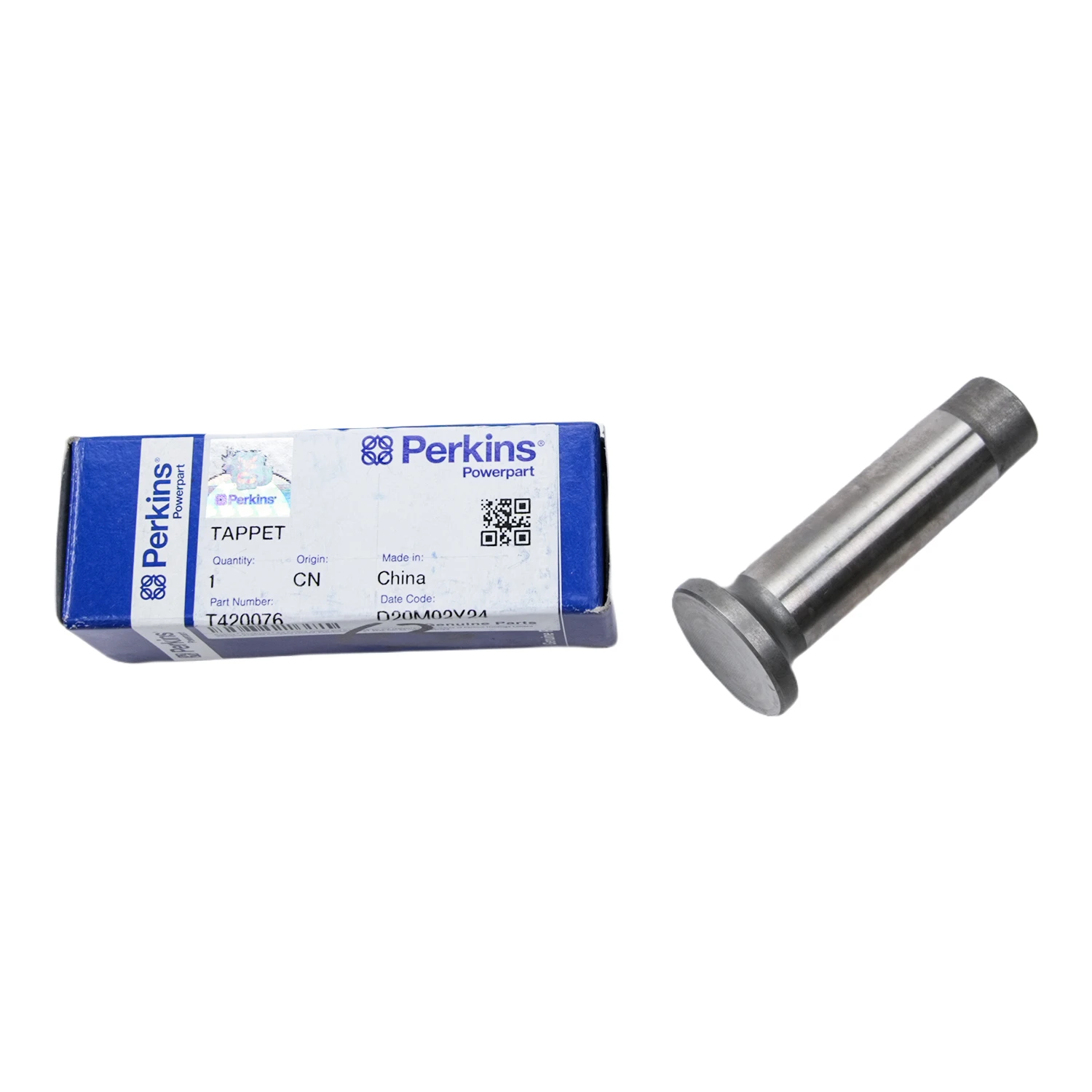 Poussoir Perkins T420076 pour moteurs diesel 1004-4 et 1004-4T