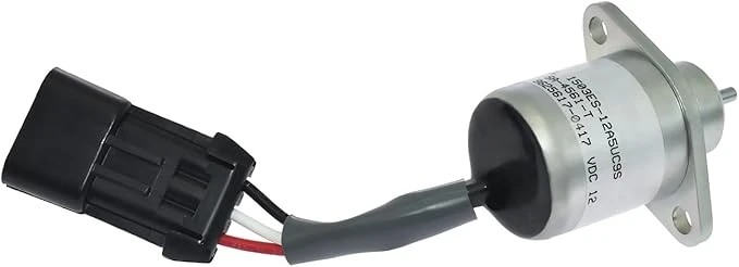 Électrovanne d'arrêt Kubota 1503ES-12A5UC9S SA-4561-T ; 1503ES-12A5UC9S SA-4561-T-FC pour CT4.91-V1505